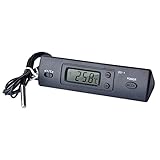SPORTARC Elektronisches Thermometer Auto Multifunktionszeit Temperatur Anzeige mit Sonde