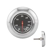 SIXHAOBU Edelstahl Grillthermometer Barbecue Thermometer, Gasgrillthermometer 60-430℃/ 100-800℉ Grillthermometer…