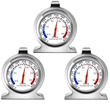 Backofenthermometer 50-300°C/100-600°F, Backofen, Grill, Fritteuse, Räucherkammer, analoges Thermometer,…