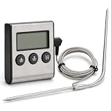 YUMILI Lebensmittelthermometer, BBQ-Thermometer, Fleisch-Kochsondenthermometer, genaues digitales Kochthermometer…