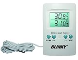 BLINKY 95885. – 10 Digitales Thermometer, Innen/Außen